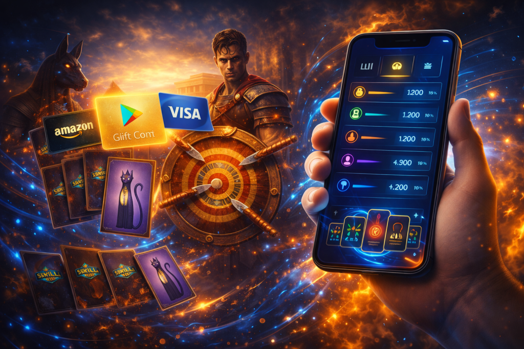 games that give gift cards a credible path through skill based tournaments